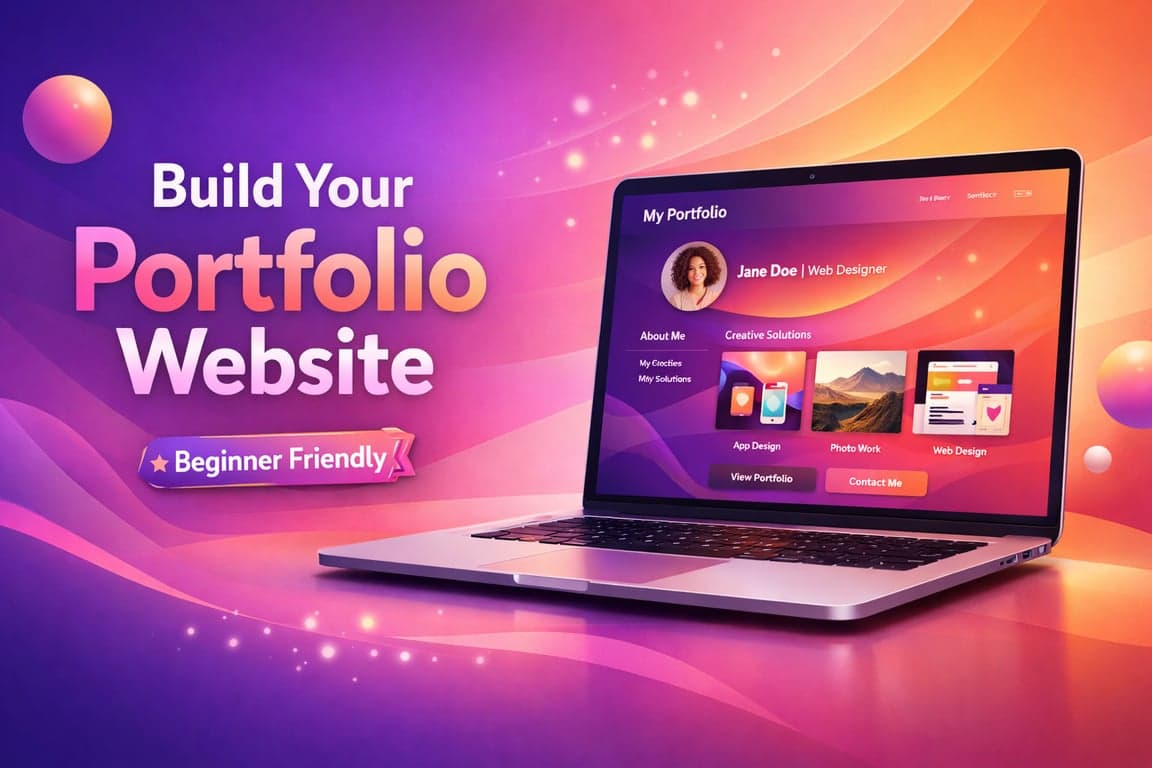 Build Your Professional Portfolio Website: From Design to Deployment